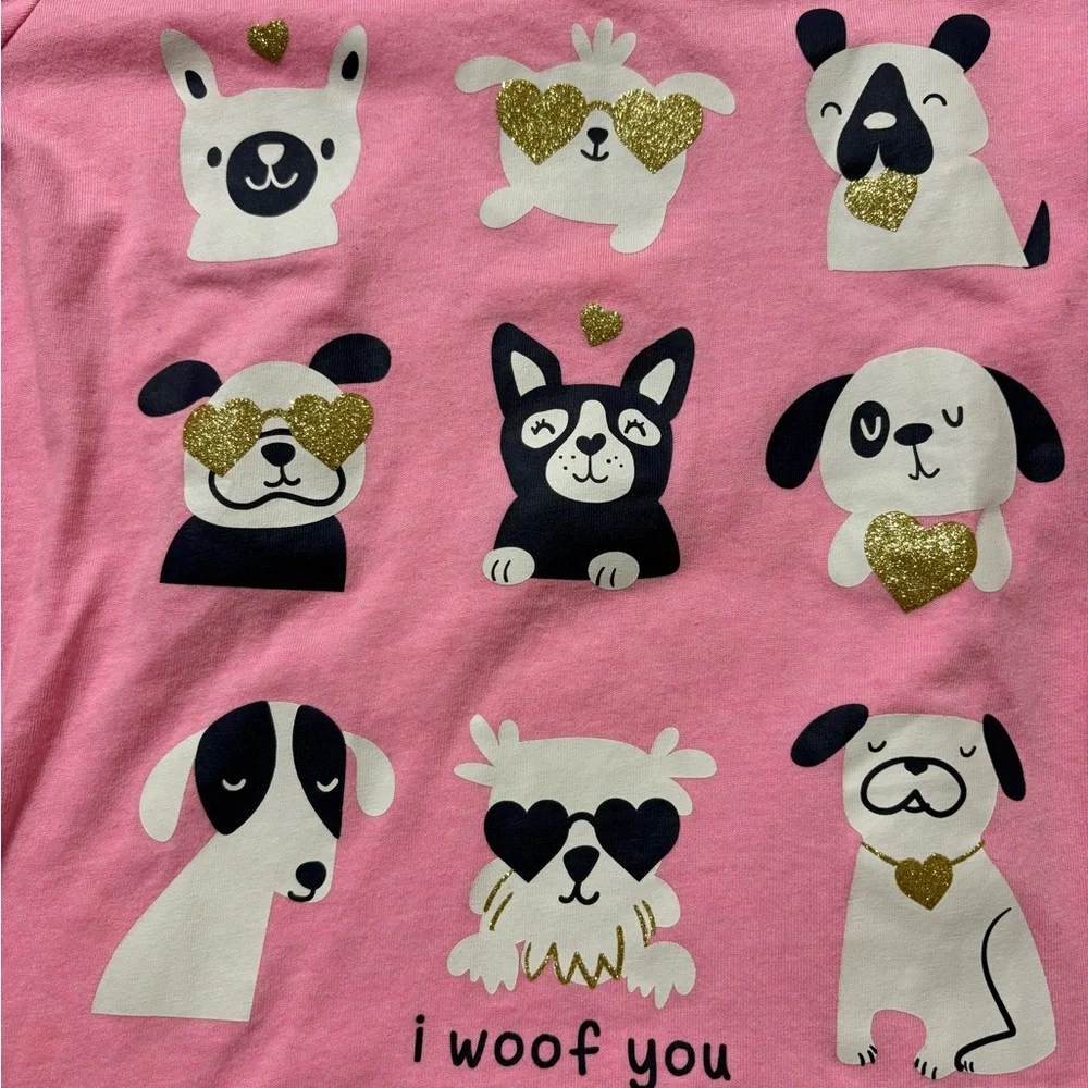 Cute Girls Bundle BCBG Girls Leggings And Carter’s Doggie Top Size 7